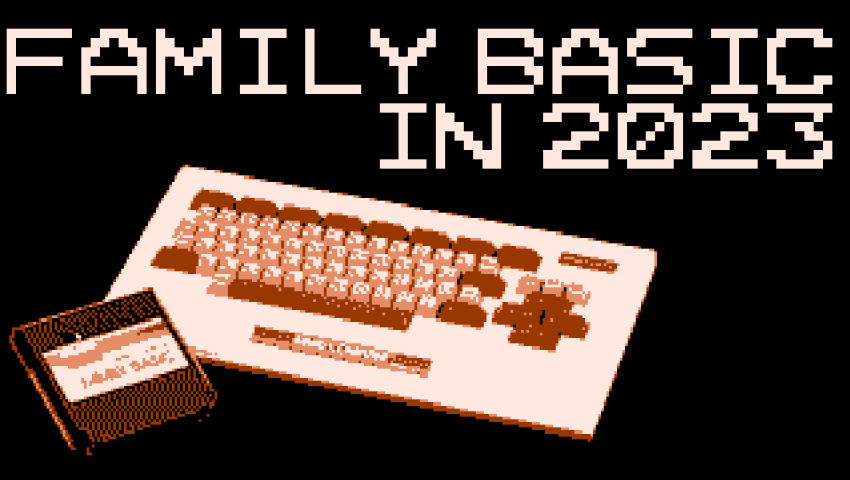 Making a game with Family BASIC in 2023
