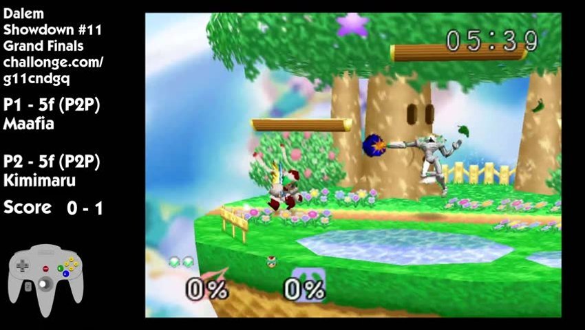 Dalem Showdown #11 Grand Finals - Maafia (Dark Samus, Banjo) vs Kimimaru (Marina)