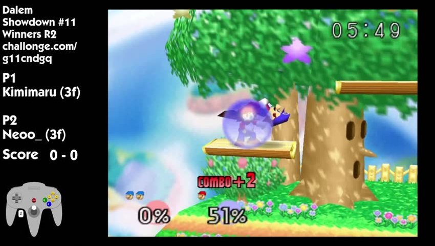 Dalem Showdown #11 Winners Round 2 - Kimimaru (Mario) vs Neoo_ (Mario)
